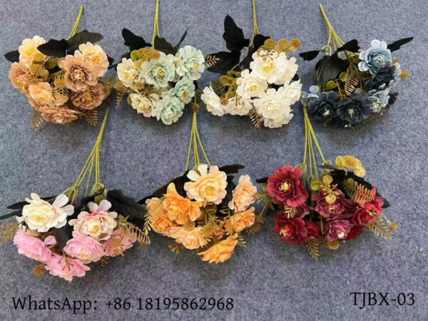 TJBX03-Artificial flower bouquet