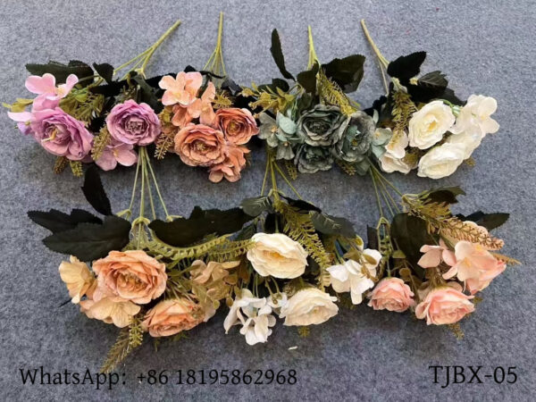 TJBX05-Artificial flower bouquet