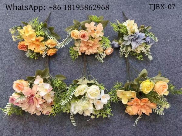 TJBX07-Artificial flower bouquet