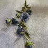 AH8MN-014 Silk Cloth Artificial Flower Rose Oleander
