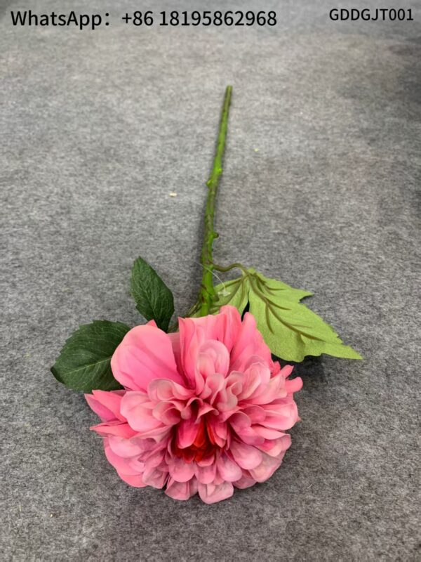 GDDGJT001 Real Touch Moisturize Artificial Flower Dahlia