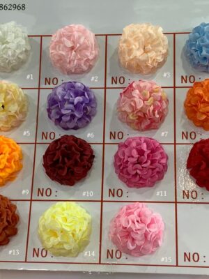 TJ0013MHF Silk Cloth Artificial Flower Head Chrysanthemum Marigold