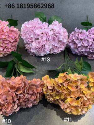 TJXX14-14 Artificial Latex Hydrangea Bouquet