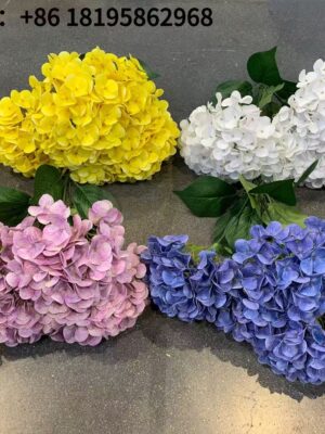 TJXX14-14 Artificial Latex Hydrangea Bouquet