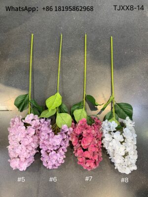 TJXX8-14 Artificial Latex Hydrangea