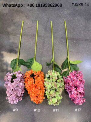 TJXX8-14 Artificial Latex Hydrangea