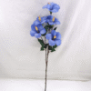 GDDG9JT-00-2 Real Touch Moisturize 5 Head Artificial Flower Hibiscus