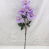 GDDG9JT-00-2 Real Touch Moisturize 5 Head Artificial Flower Hibiscus