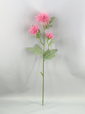 GDDG7JT-014-2 Real Touch Moisturize 3 Head Artificial Flower Chrysanthemum