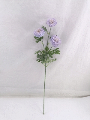 GDDG9JT-00-1 Real Touch Moisturize 3 Head Artificial Ranunculus (Persian buttercup)