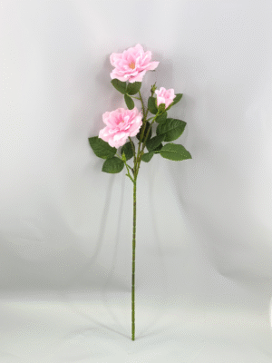 GDDG8JT-014 Real Touch Moisturize 3 Head Artificial Flower Rose