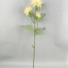 GDDG7JT-014-2 Real Touch Moisturize 3 Head Artificial Flower Chrysanthemum