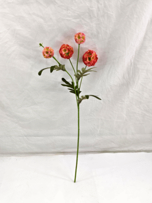 GDDG7JT-012 Real Touch Moisturize 4 Head Artificial Flower Chrysanthemum
