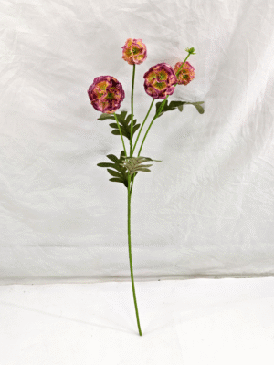 GDDG7JT-012 Real Touch Moisturize 4 Head Artificial Flower Chrysanthemum