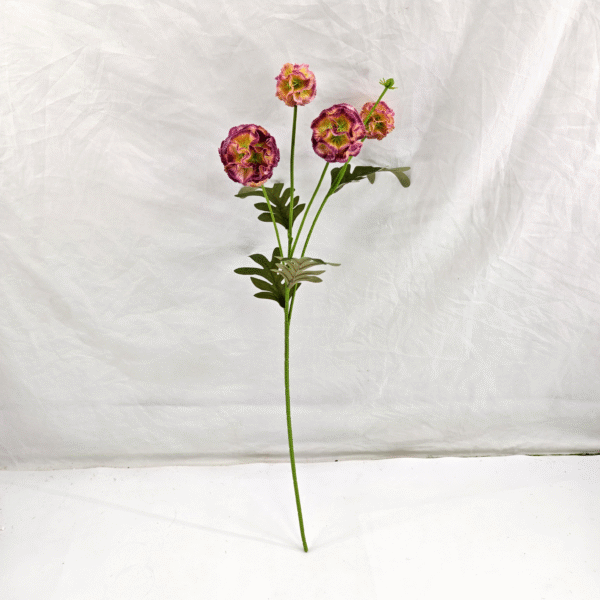 GDDG7JT-012 Real Touch Moisturize 4 Head Artificial Flower Chrysanthemum