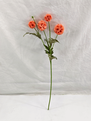 GDDG7JT-012 Real Touch Moisturize 4 Head Artificial Flower Chrysanthemum