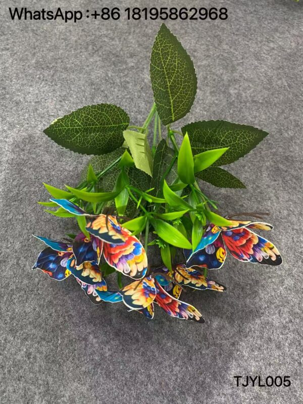 Artficial Plants with Butterflies